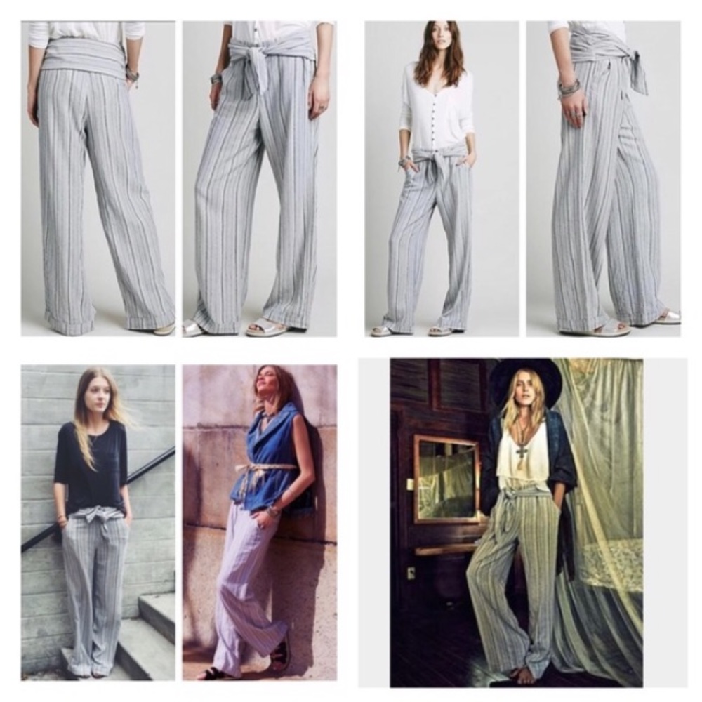 Free People Wide Leg Pants